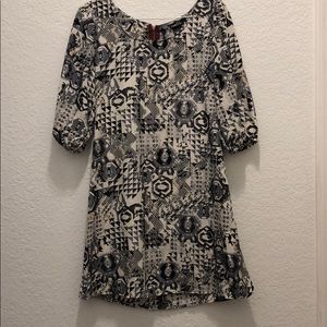 3 quarter length sleeve dress